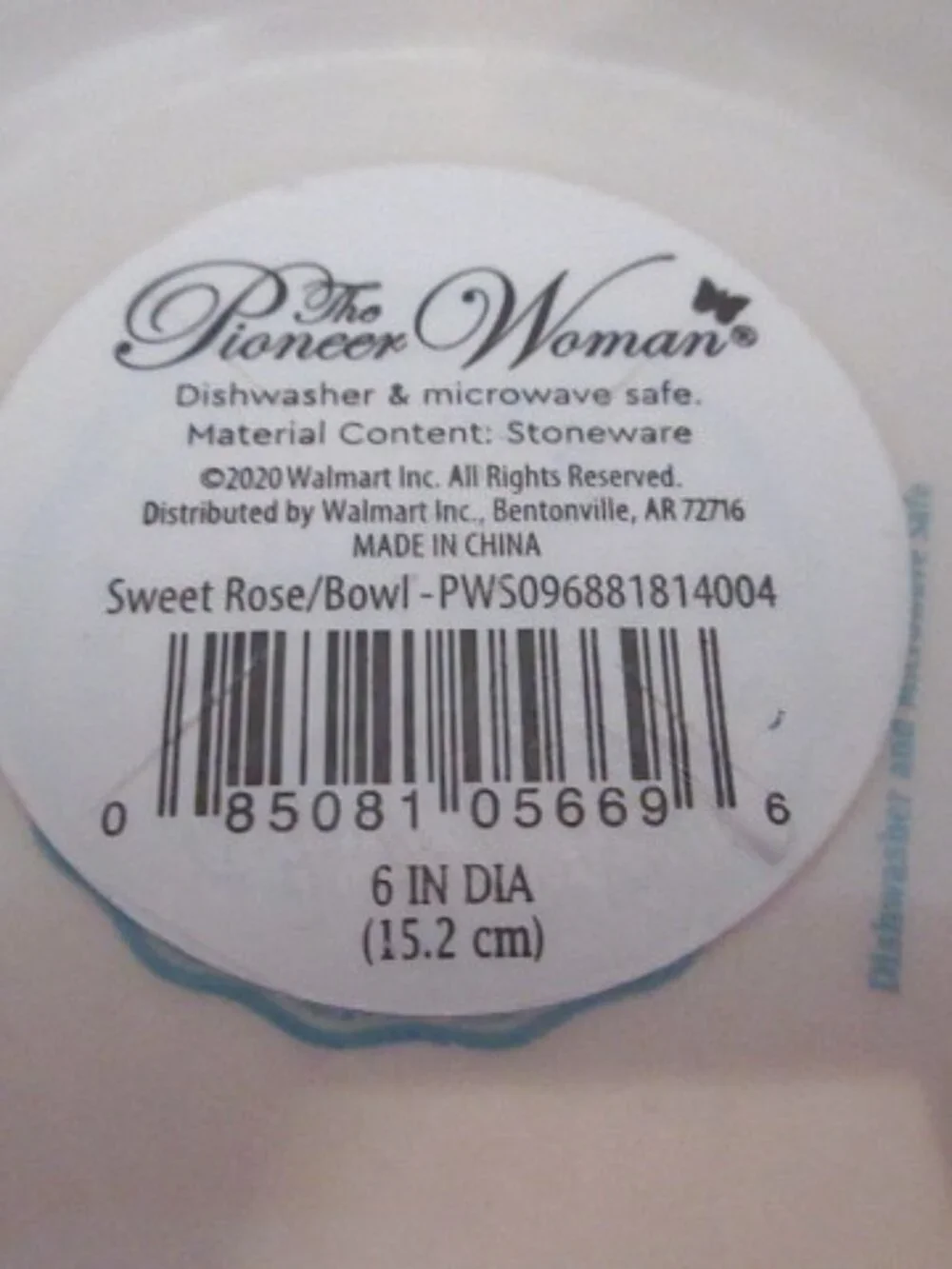 Pioneer Woman Sweet Rose Bowls Set Of 2 Stoneware Blue Birds Floral Countrycore